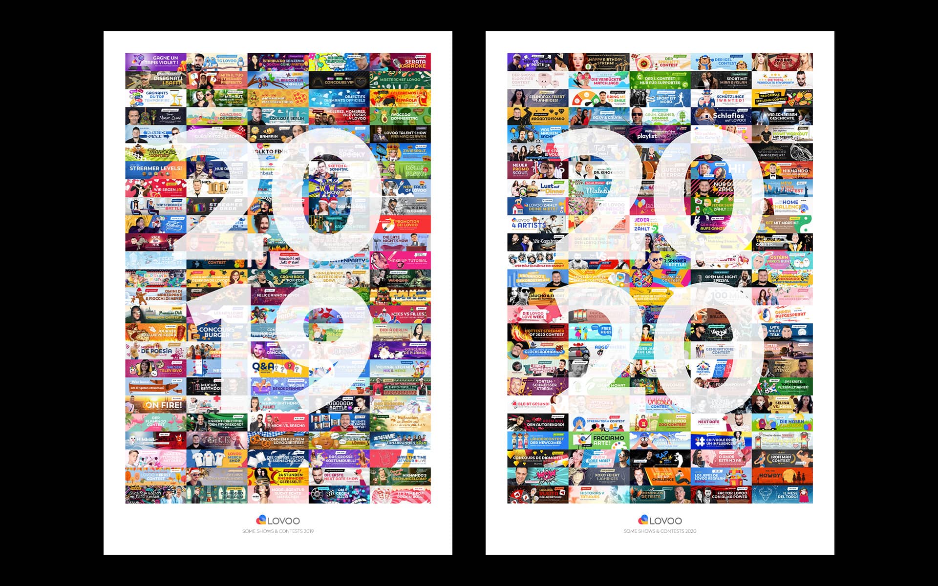 Robert Langbein Grafik & Software Titelbild LOVOO Ribbons
